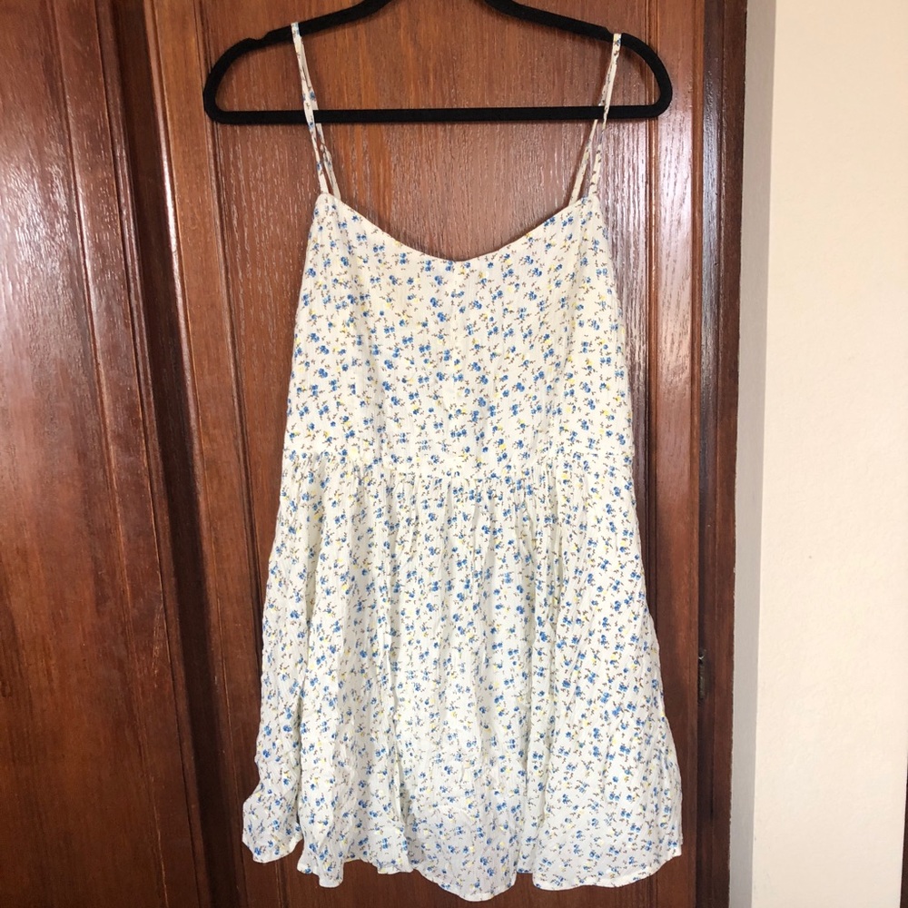Lucca Couture crepe ditsy floral sundress